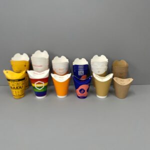6Oz Single Wall Eco-friendly Paper Cup Ø68