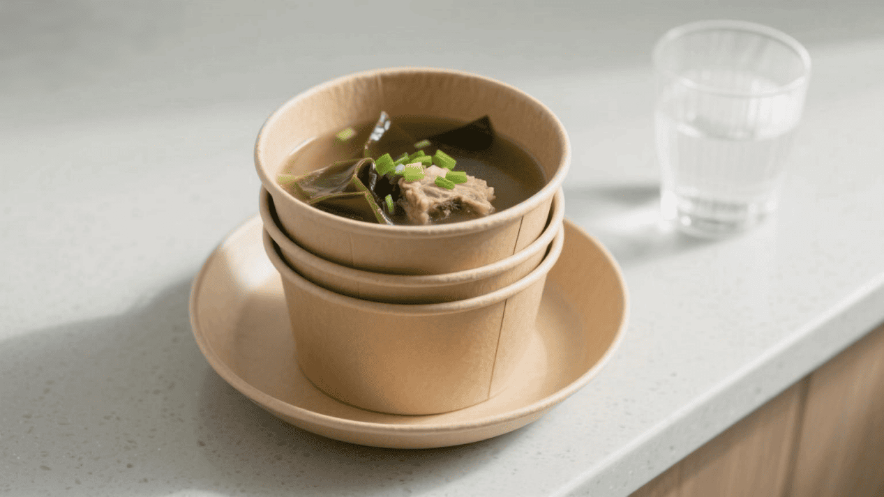 eco-friendly soup paper bowl