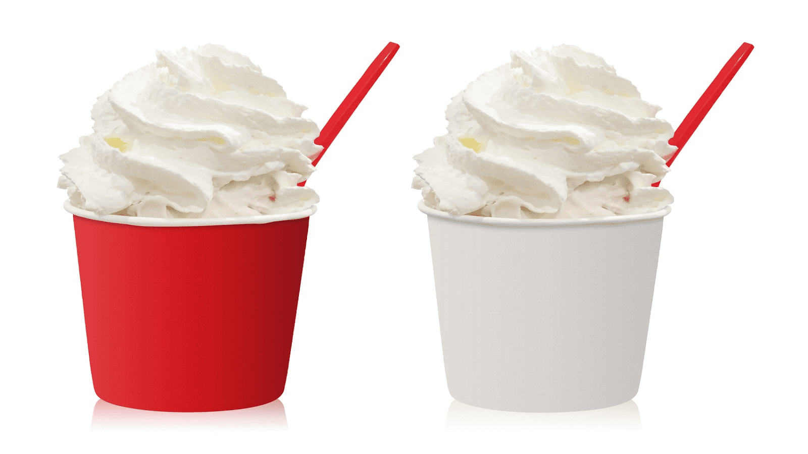 disposable ice cream cups