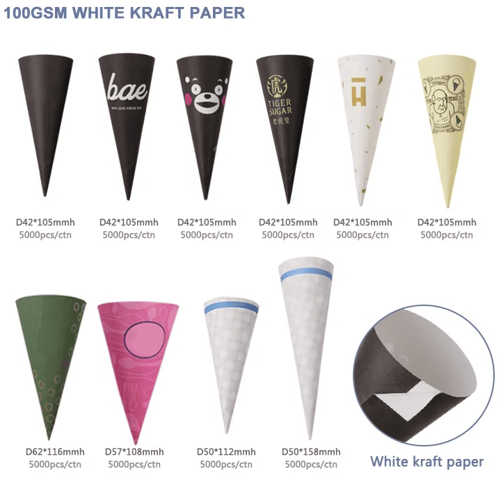 What Is the Best Material for Ice Cream Cone Sleeves Packaging?