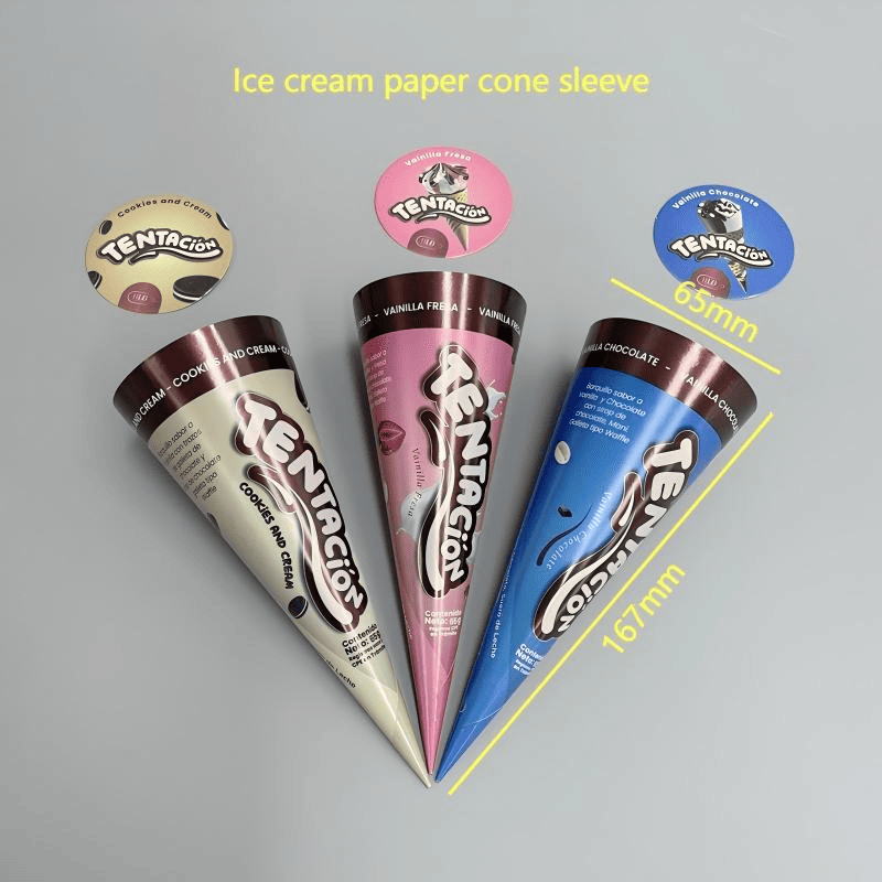 ice cream cone sleeve uses