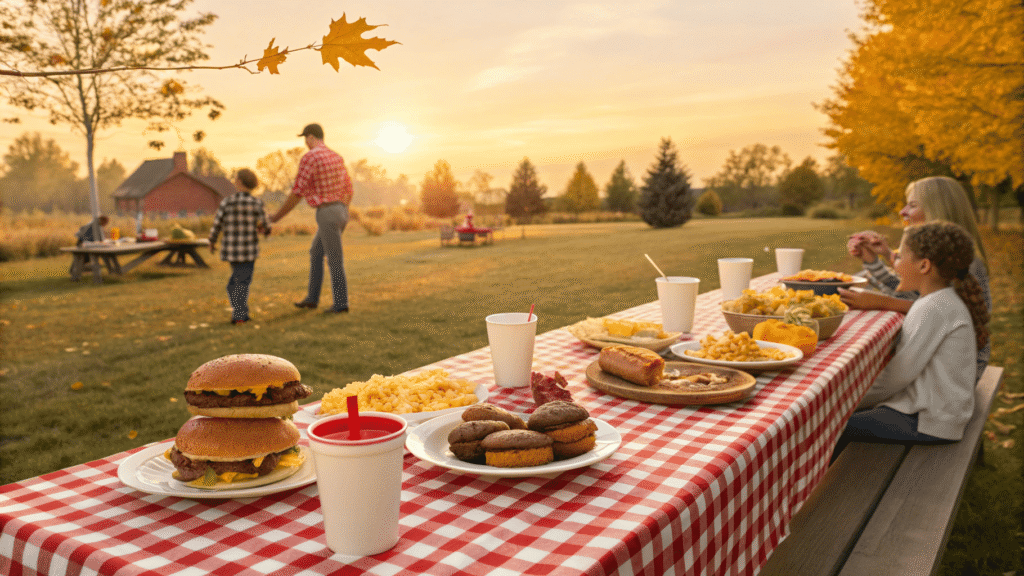 Is it normal for Americans to eat off paper plates?