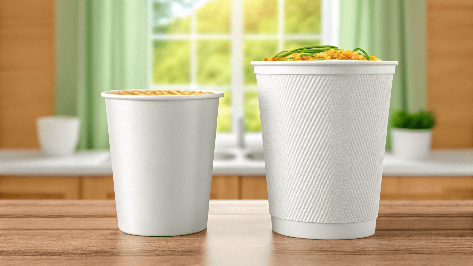 why cup noodles paper cup
