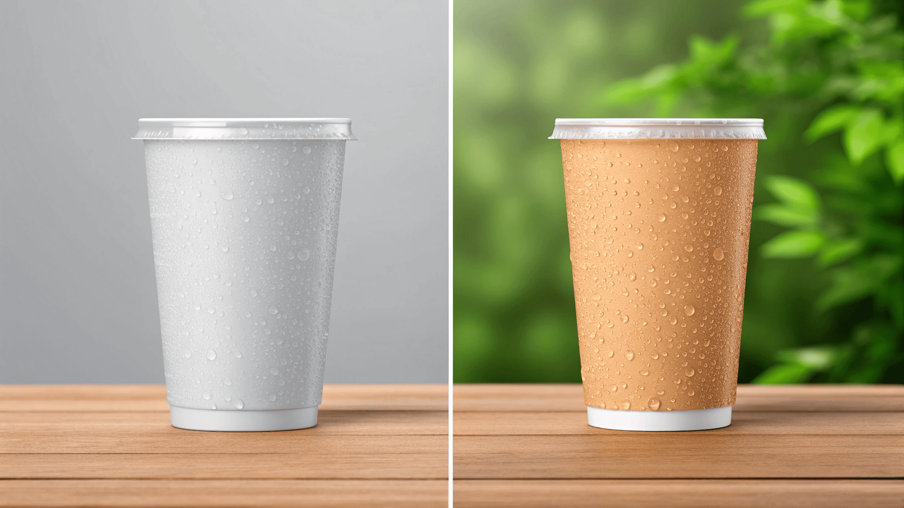 cost of paper vs plastic cups