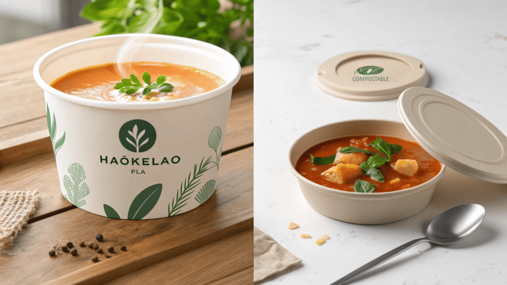 Are soup paper bowls environmentally friendly?