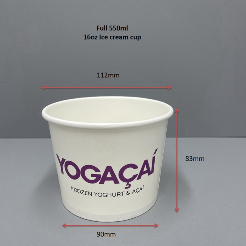 Custom Logo Print instant ramen noodle paper cup