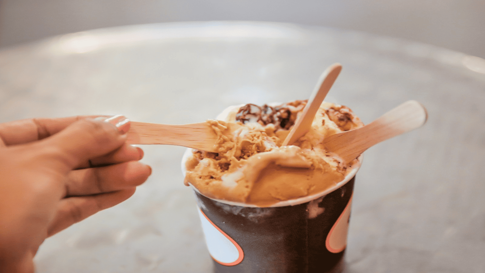 standard capacity ice cream cup
