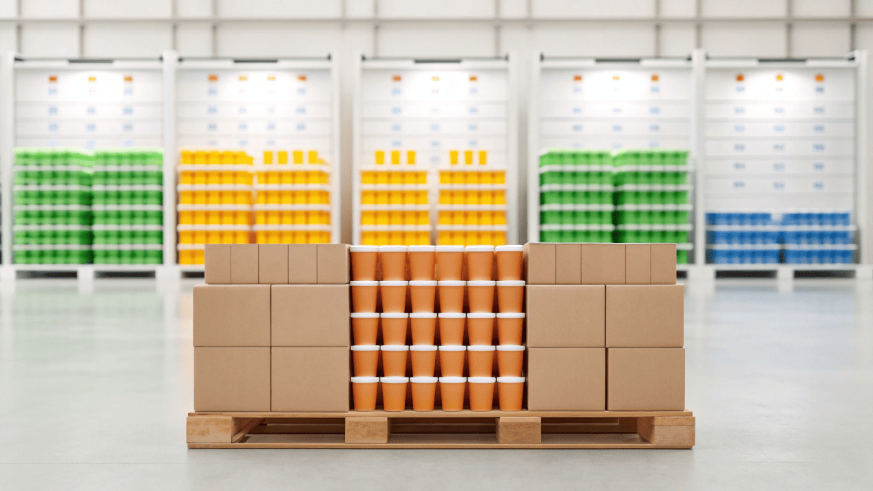 A warehouse calendar showing scheduled shipments for different seasons