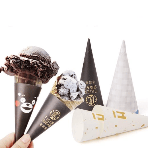 ice cream cone paper