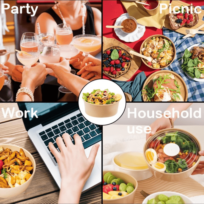 materials for disposable paper bowls