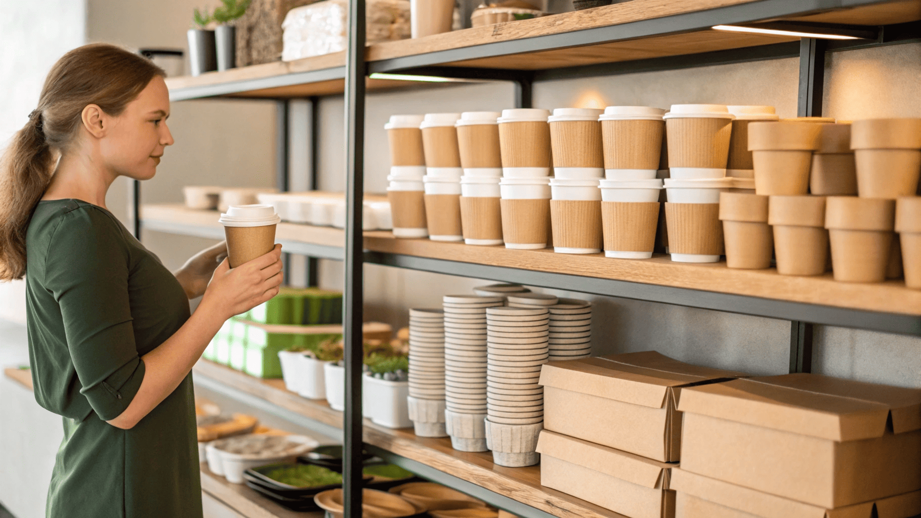 sustainable paper food packaging
