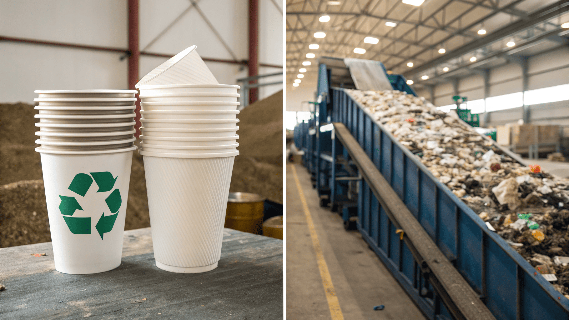 recycling challenges paper cups