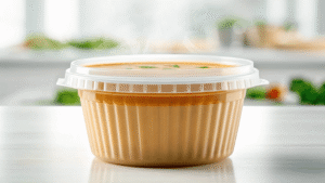 Plastic Soup Container