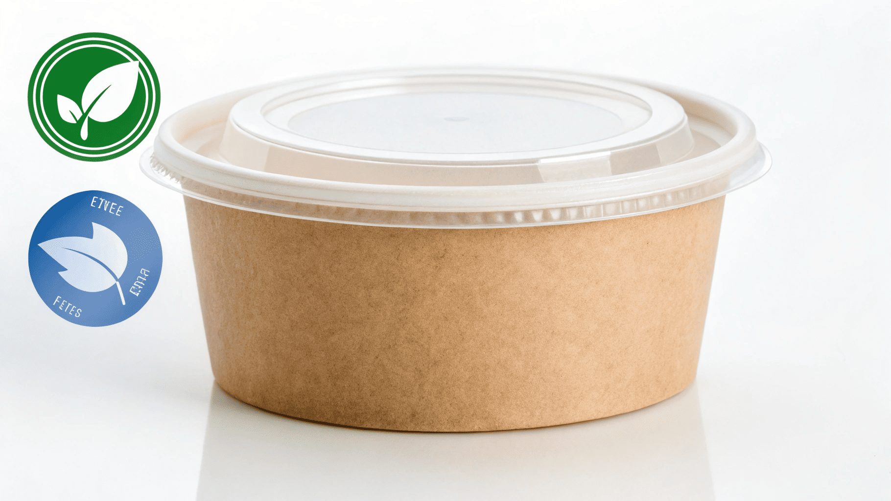 A graphic showing certifications for EU [EN 13432](https://papercupshkl.com/what-is-a-compostable-bowl/)<sup id=