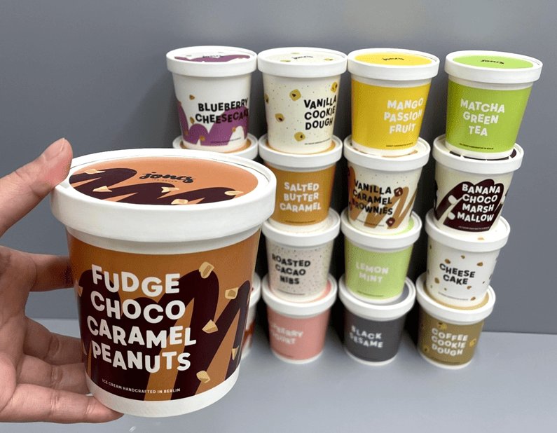 custom printed ice cream cups