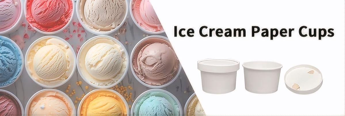 Ice cream paper cups