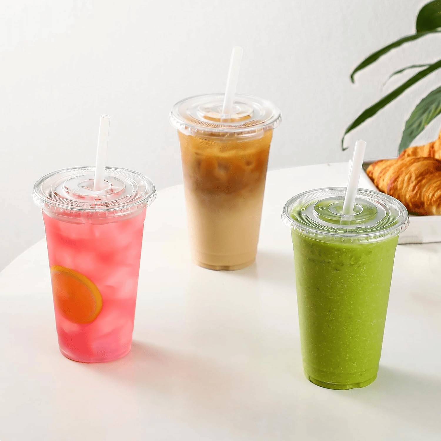 PET cup with cold drinks only