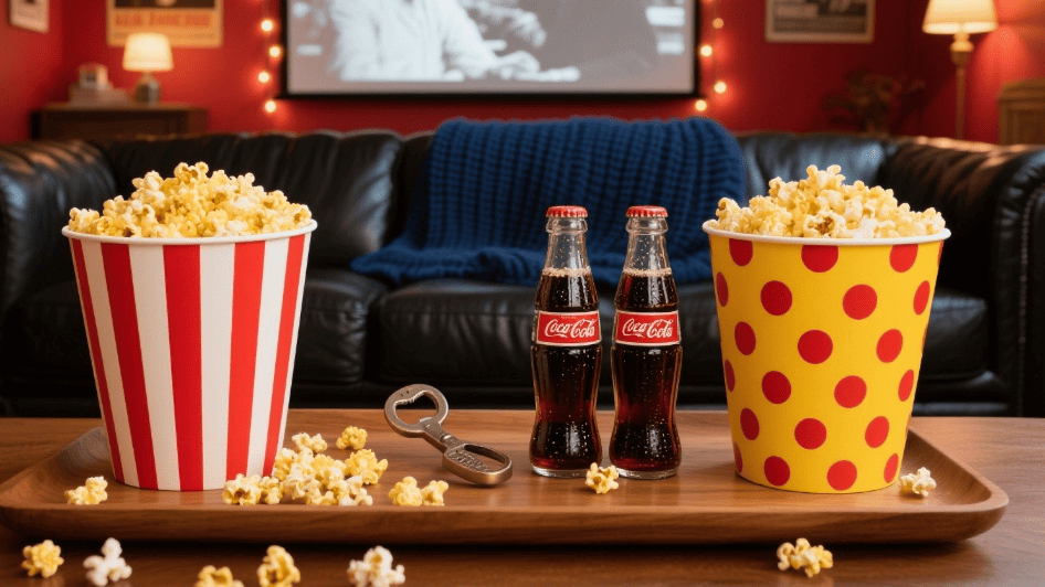movie night popcorn buckets