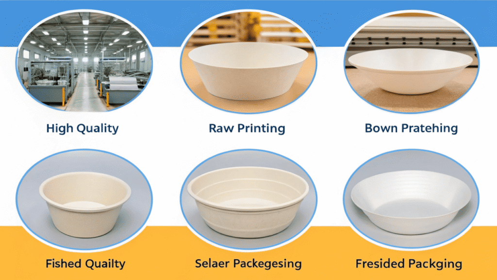 How Is a Disposable Paper Bowl Made from Start to Finish?