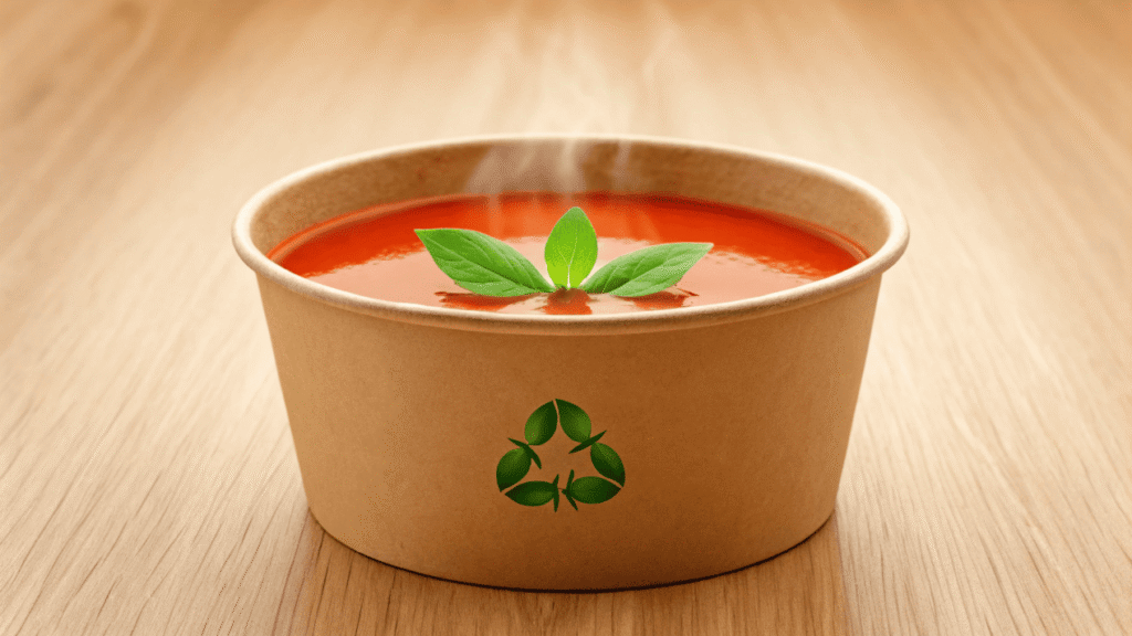 Can a Compostable Bowl Really Handle Piping Hot Soup?