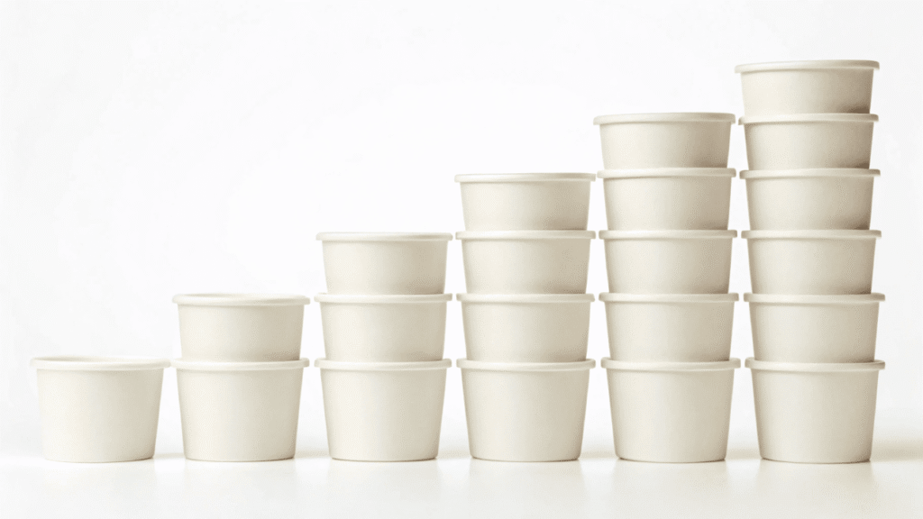 How Do You Choose the Right Size Ice Cream Cup?